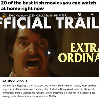 20 of the best Irish movies you can watch at home right now